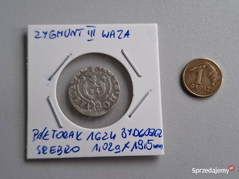 1 Półtorak Zygmunt III Waza Bydgoszcz 1624 Numizmatyka Wejherowo