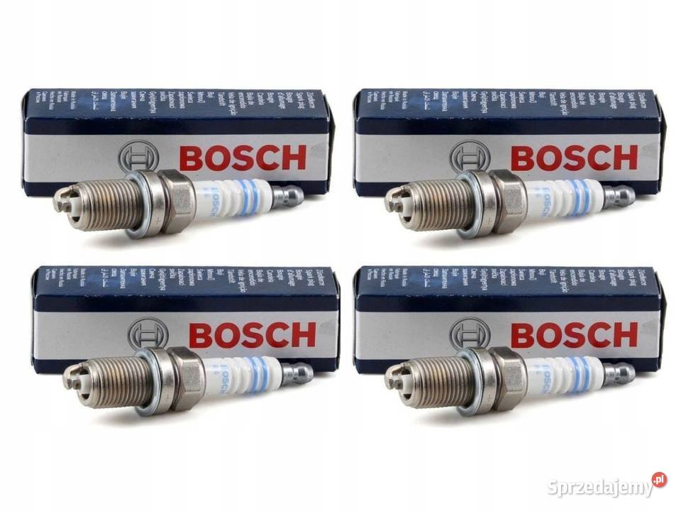 BOSCH ŚWIECE ZAPŁONOWE 4X 0242235666 FR7DC ALFA Sosnowiec