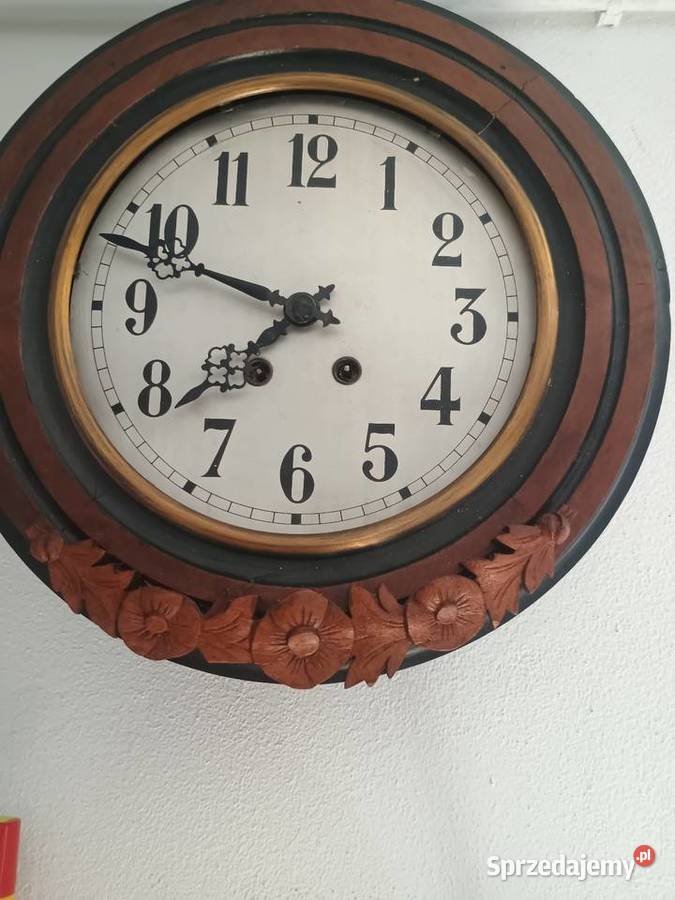 Wiszący zegar ścienny francuski Zegary Rzeszów