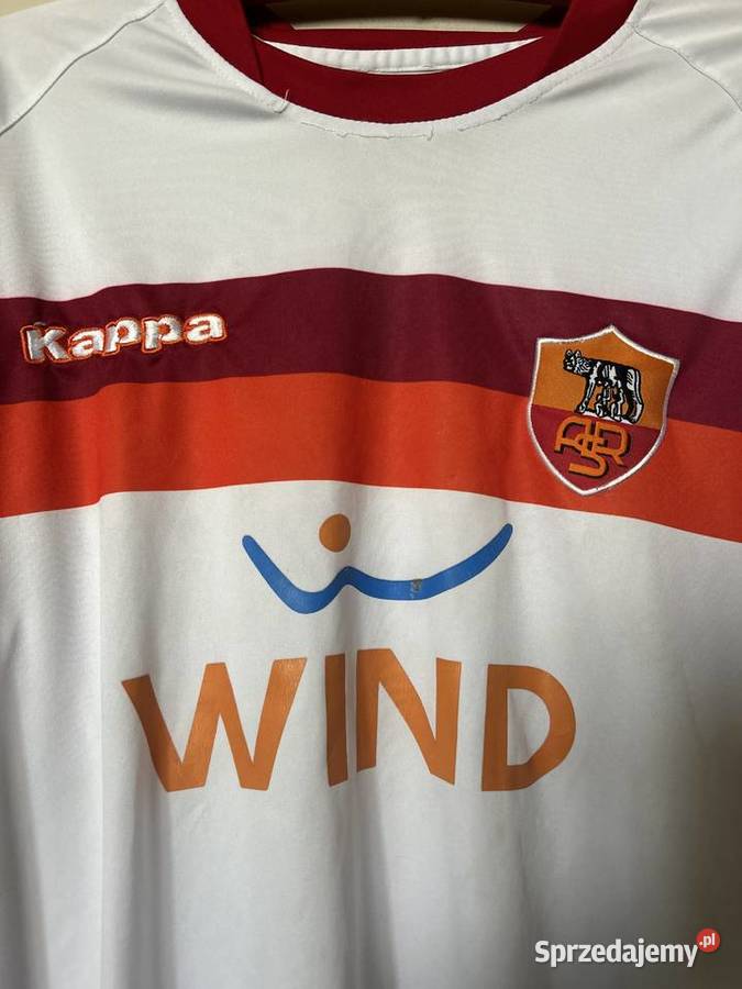 AS ROMA Away 2009 2010 Kappa Long Sleeve L Wrocław
