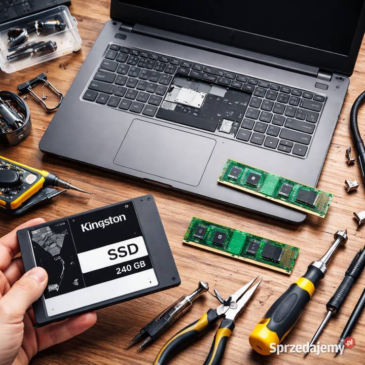 Naprawa laptopów Bydgoszcz przyspieszenie SSD
