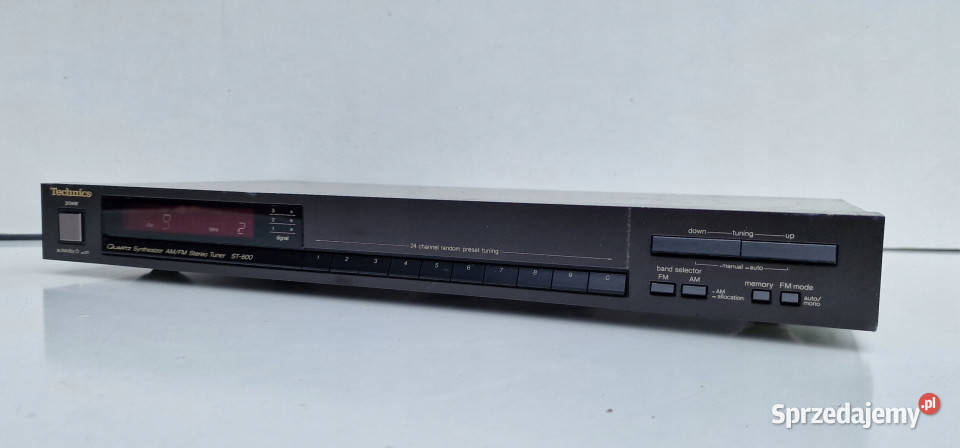 Technics Quartz ST 600 ST600 TUNER audio radio Radioodtwarzacze Międzychód