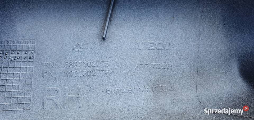 IVECO MASKOWNICA NADSTAWKA 5802302776 ciężarowe lubuskie