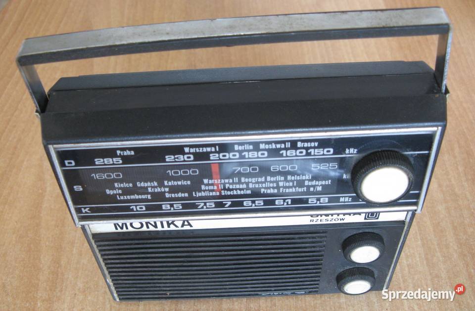 Radio MONIKA Unitra Rzeszów PRL Dąbrowa Górnicza