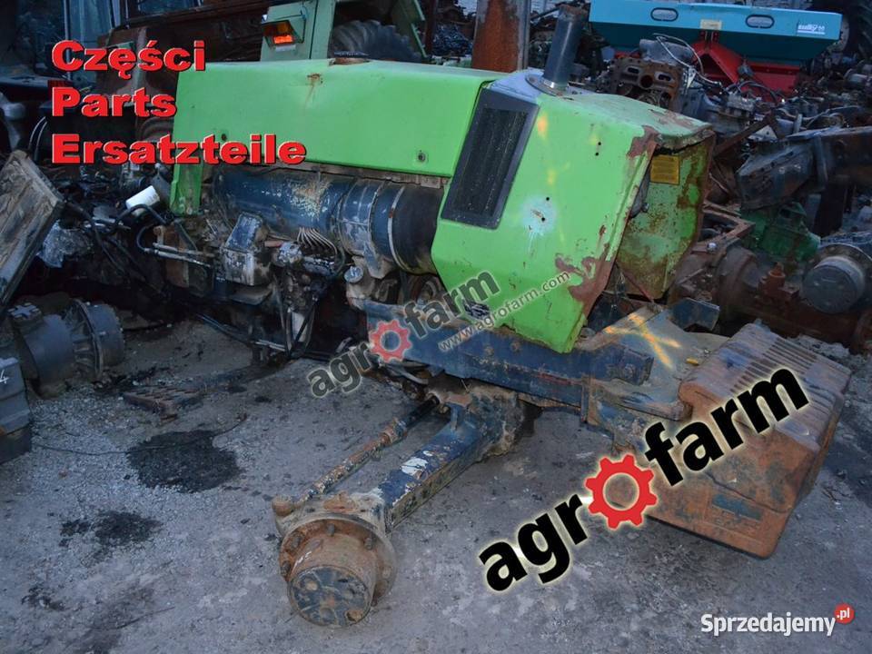 Deutz DX 610 części skrzynia biegów silnik oś Pozostałe dolnośląskie Byków