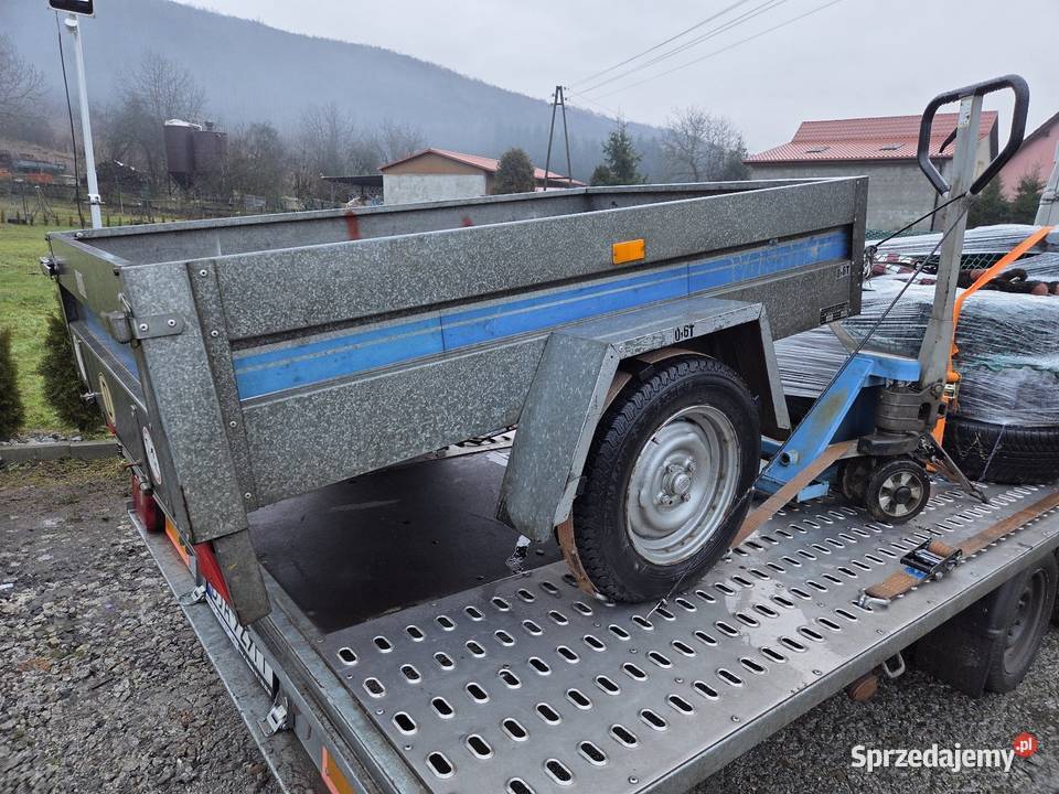 Przyczepka samochodowa 600 ocynk z Niemiec Do samochodów osobowych Jawor