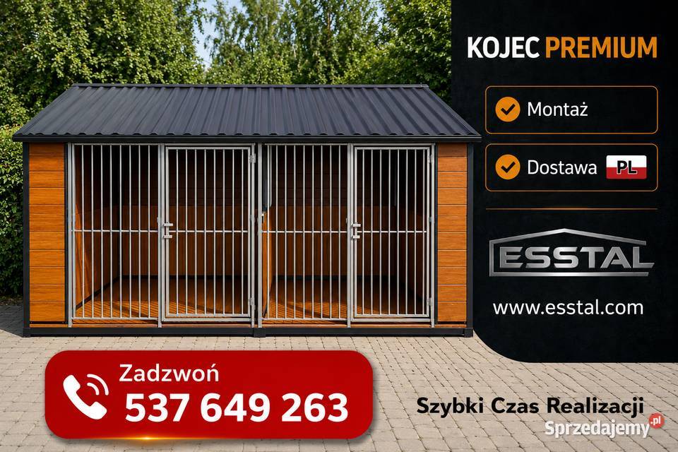 Zagroda Psa Kojec Psa Klatka Psa Buda ESSTAL Garwolin