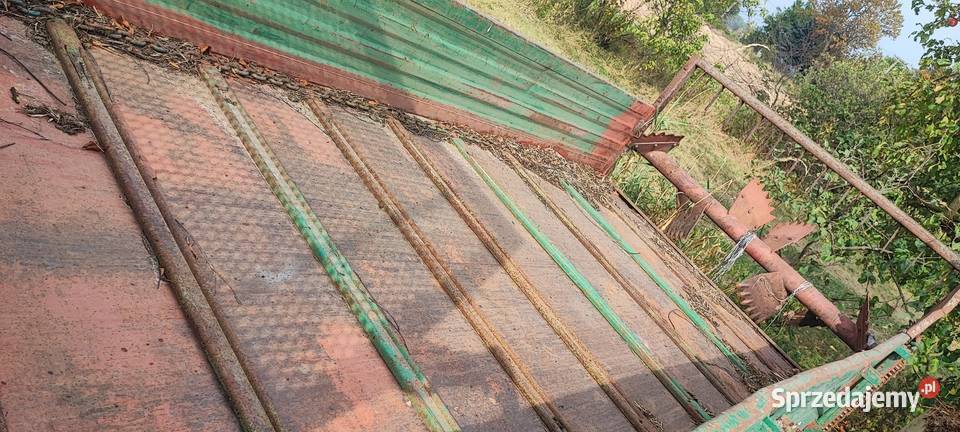 Rozrzutnik obornika dwu osiowy nieuszkodzony Wiski