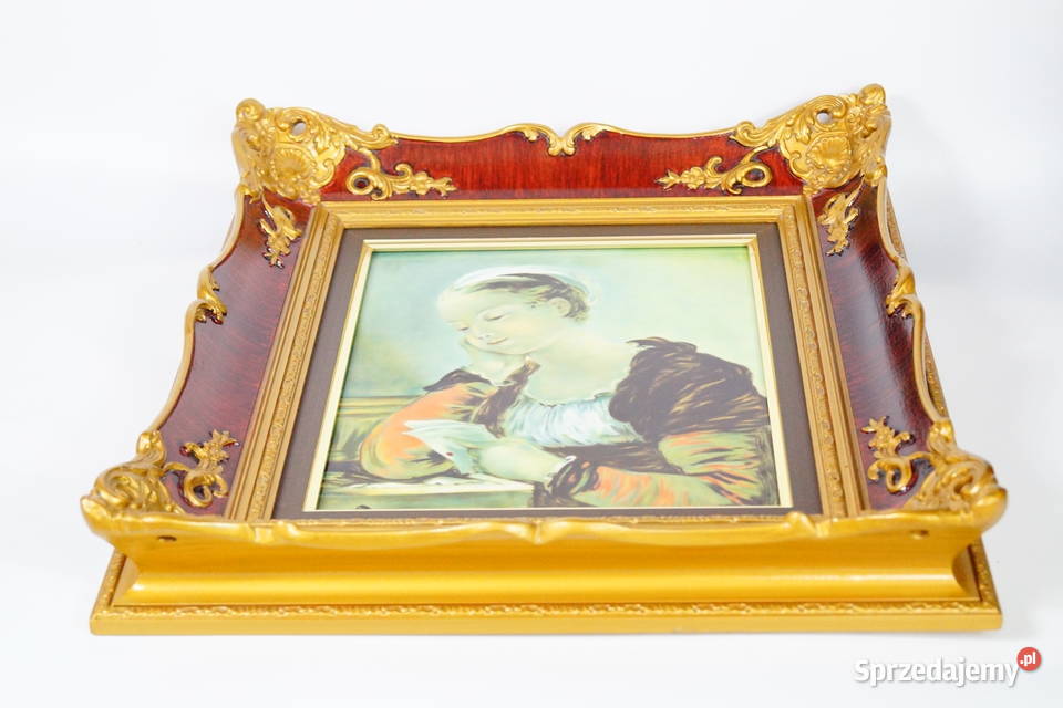 Rosenthal obraz na porcelanie List Fragonard Gizałki