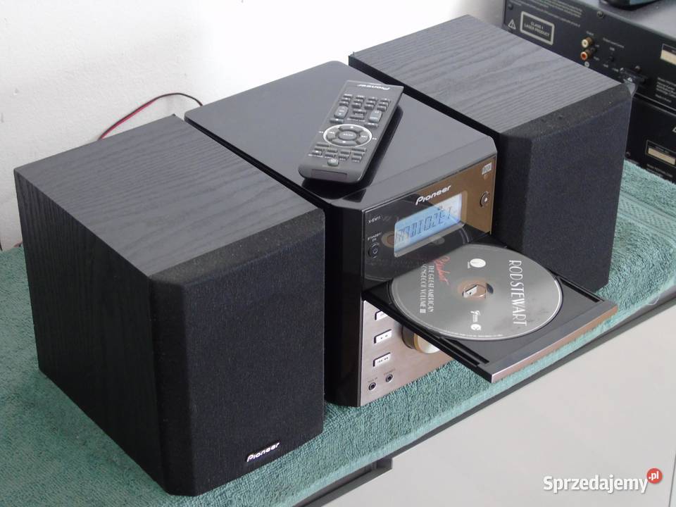 Wieża Pioneer pilot CD USB mp3 AUX kolumny podkarpackie Jasło