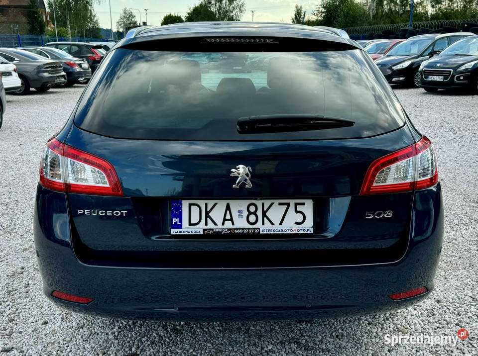 Peugeot 508 AllureLEDNaviPanoramaGwarancja I garażowany Kamienna Góra