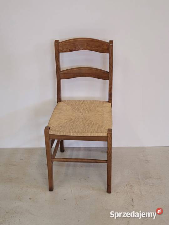 KRZESŁA 2 klasyczne włoskie rustykalne orzech Lublin sprzedam
