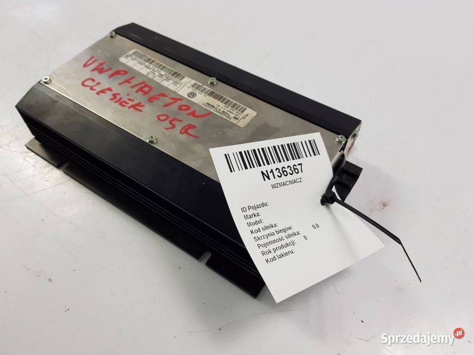 WZMACNIACZ 3D0035466A VW PHAETON kujawsko-pomorskie Lipno