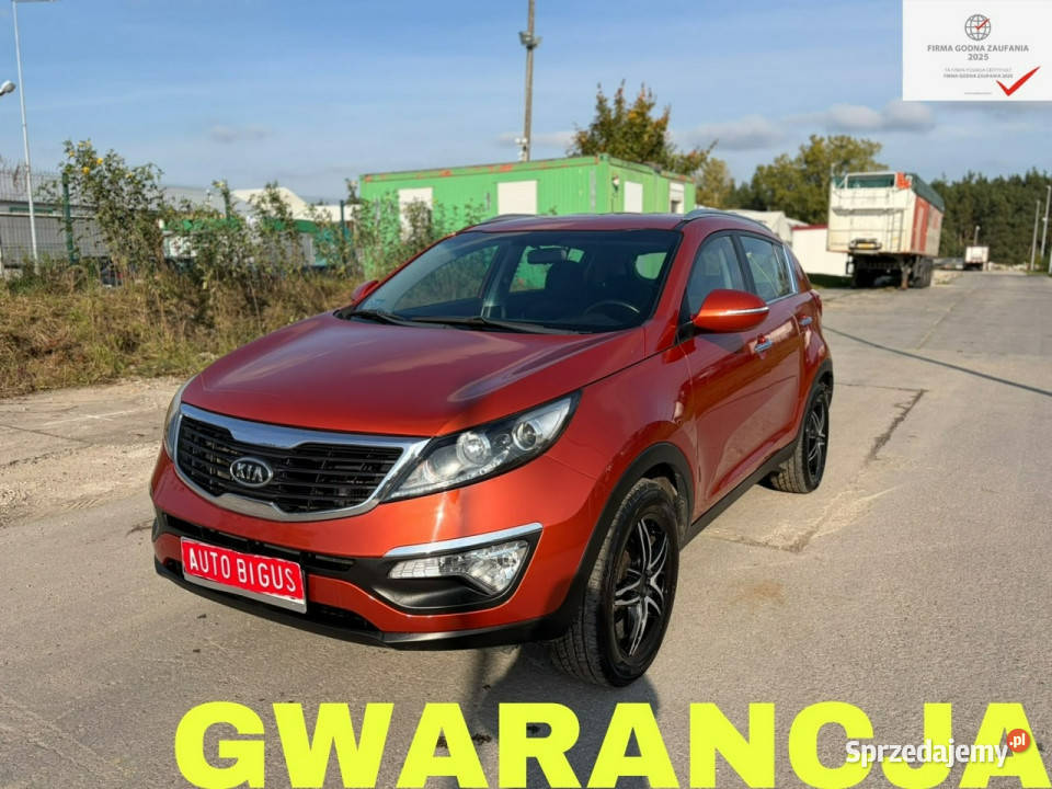 Kia Sportage zarejestrowana ledy III 20102015 115KM Sportage pomorskie Lębork