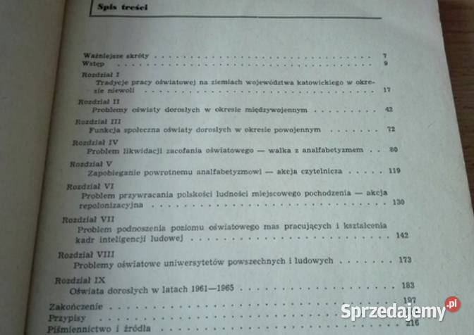 Oświata dorosłych w województwie katowickim II pomorskie Gdańsk