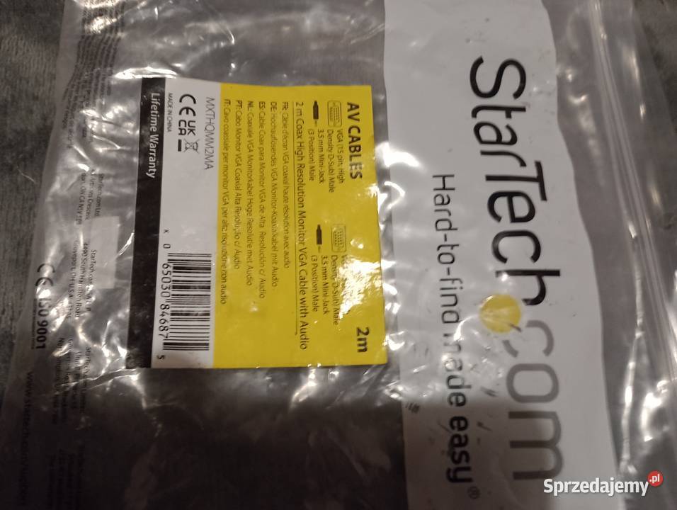 Kabel VGA z minijackiem Żagań sprzedam