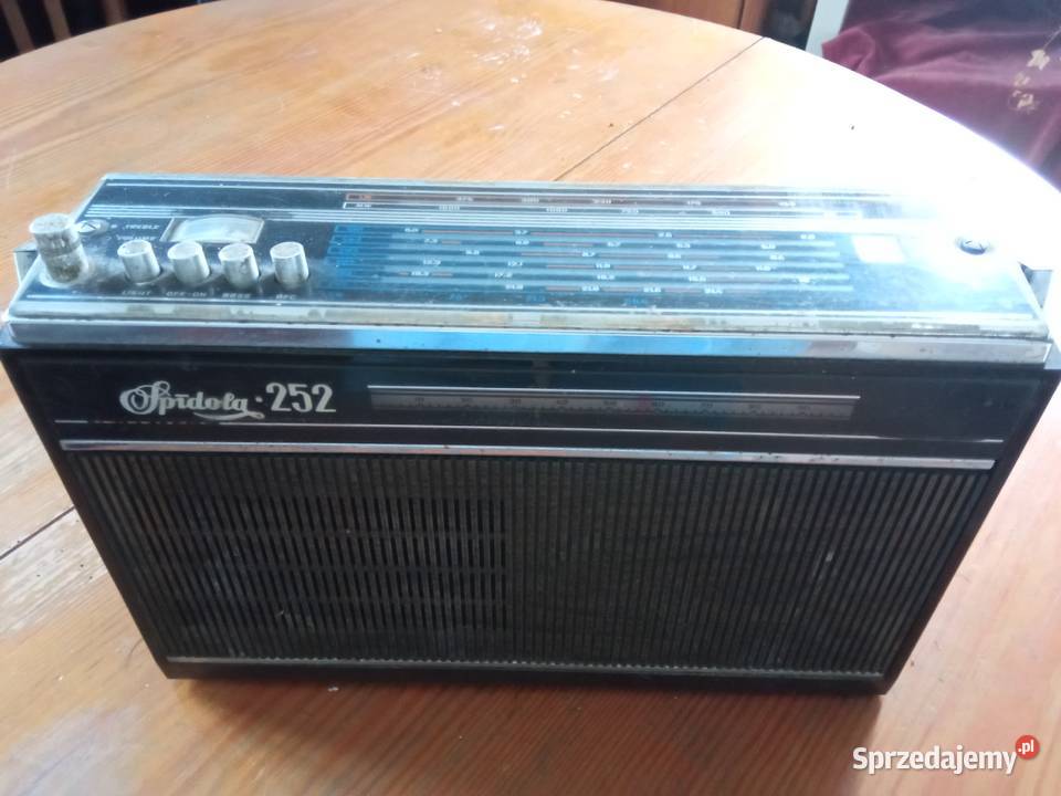 Zabytkowe radio Spidola 252 Turobin
