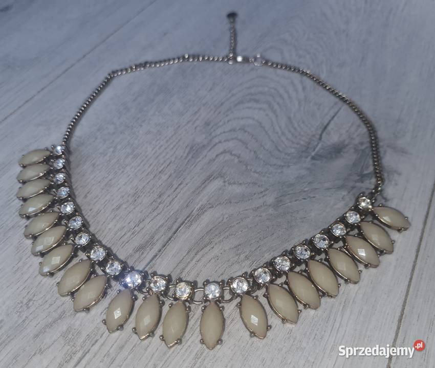 Naszyjnik damski kolia posrebrzane Łódź
