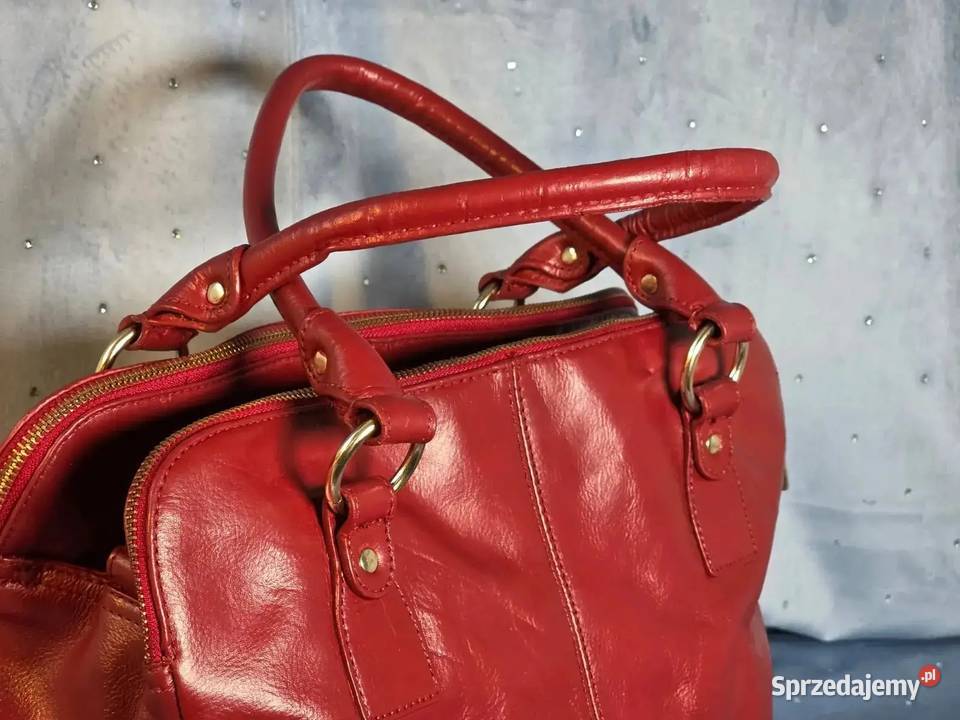 Duża Torebka CLARKS do Ręki Skóra Naturalna Stan Galanteria i dodatki Warszawa sprzedam