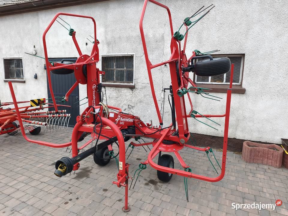 Przetrząsarka Kverneland taarup 4 karuzelowa Rusko
