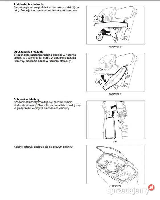 Instrukcja obsługi Zetor Forterra HD 130 140 150 Pozostałe Zduńska Wola