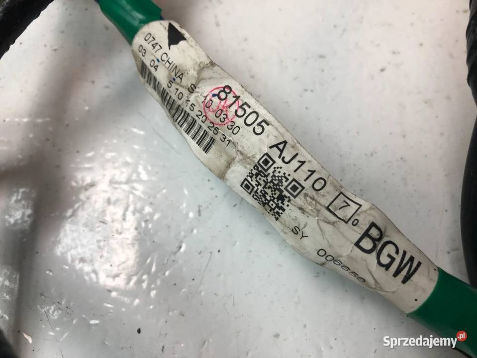 SUBARU OUTBACK IV 20 D 150 2010R INSTALACJA