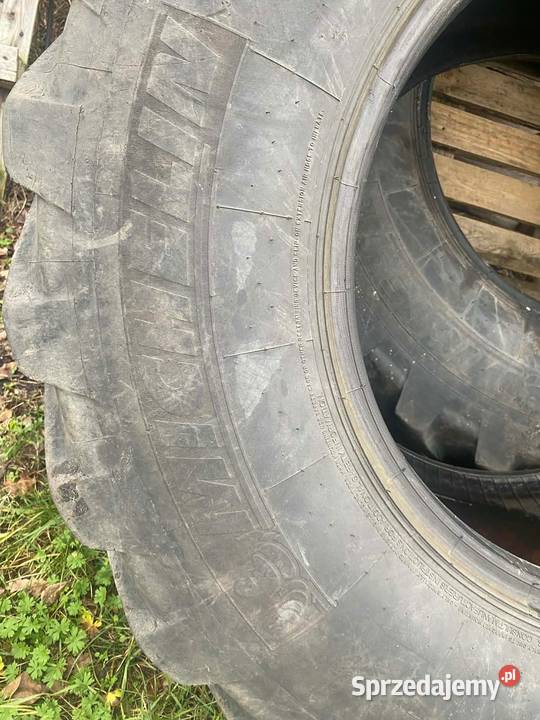 Komplet czterech opon Michelin Power CL Do maszyn budowlanych łódzkie Januszewice sprzedam