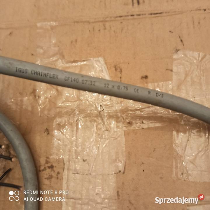 Złącze HARTING Wtyczka 10 PIN 15metra kabla Nowy Tomyśl sprzedam