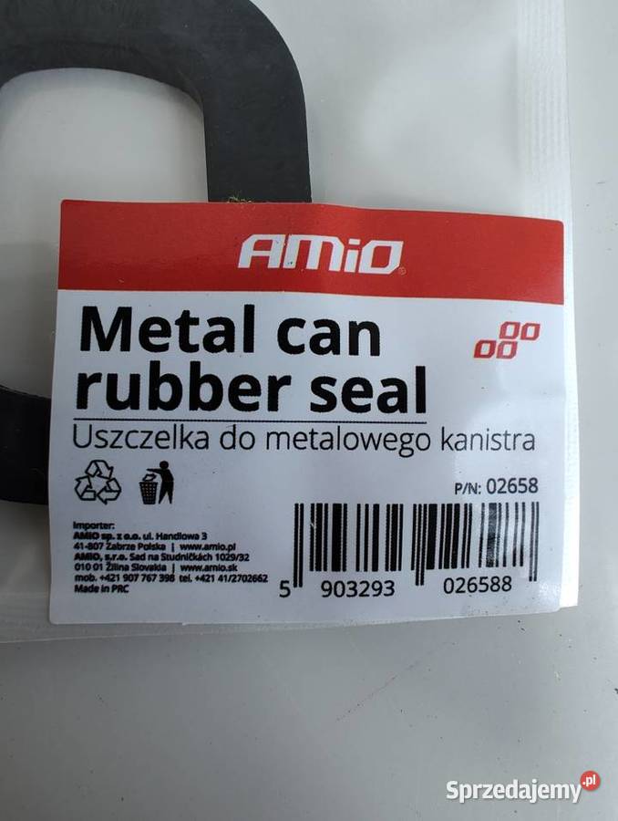 Uszczelka do kanistra metalowego 20l 10l 5l Olecko