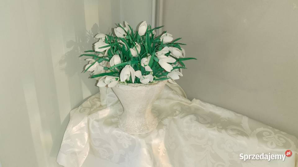 Dekoracja wiosenna przebisniegi Częstochowa