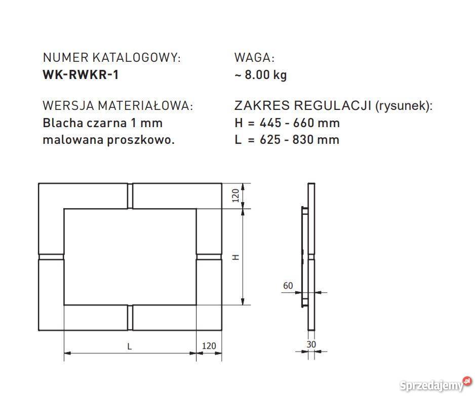 UNIWERSALNA RAMA KOMINKOWA DARCO Rabka-Zdrój