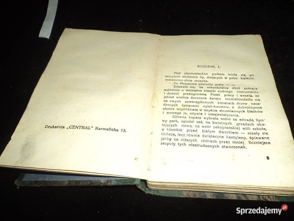 Pierwsze wydnie Legenda Fal Paweł Staśko 1928r Nowy Sącz