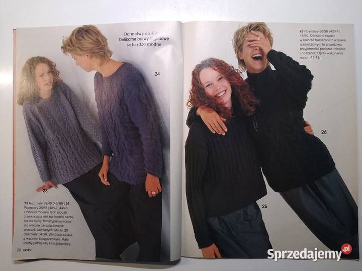 Modne Dzianiny Sandra 102000 Książki i Podręczniki Gdańsk