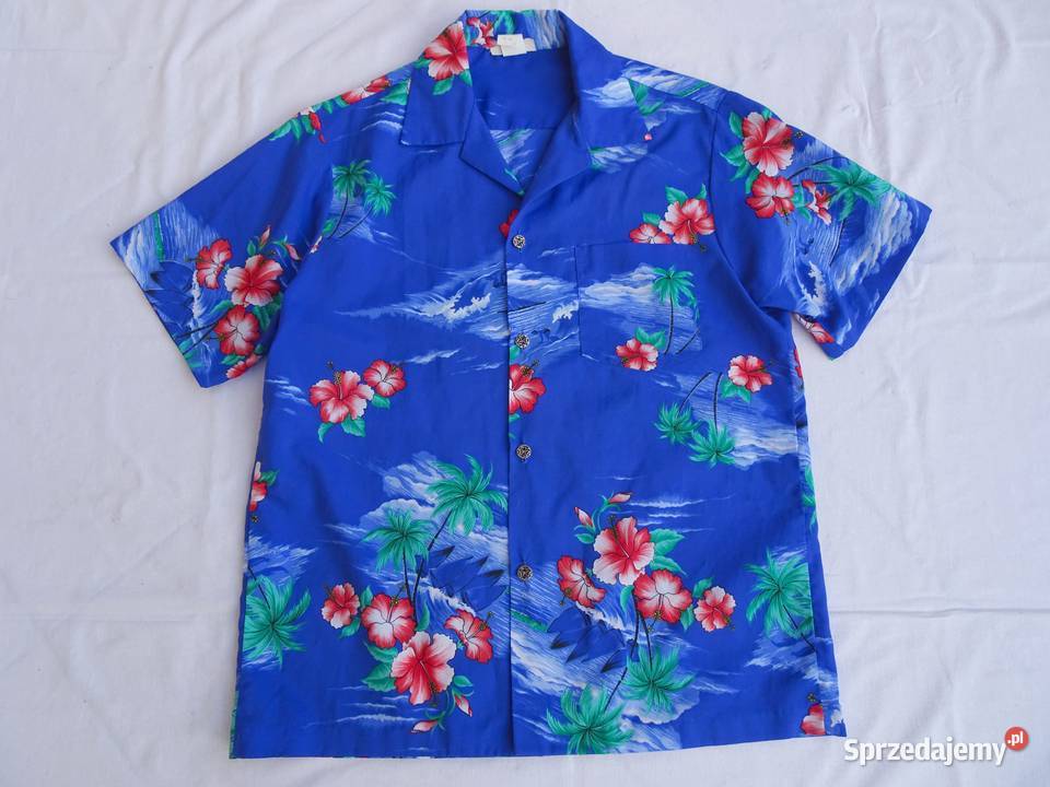 Made in Hawaii koszula męska vintage M hawajska Odzież codzienna