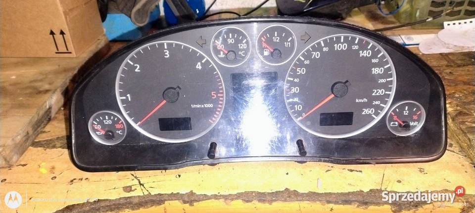 Licznik zegary A6 C5 lift diesel duży fis