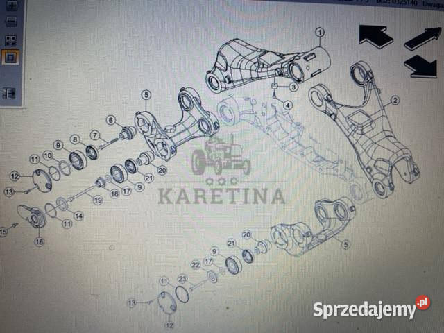 Carraro 2555s części Jastrzębniki
