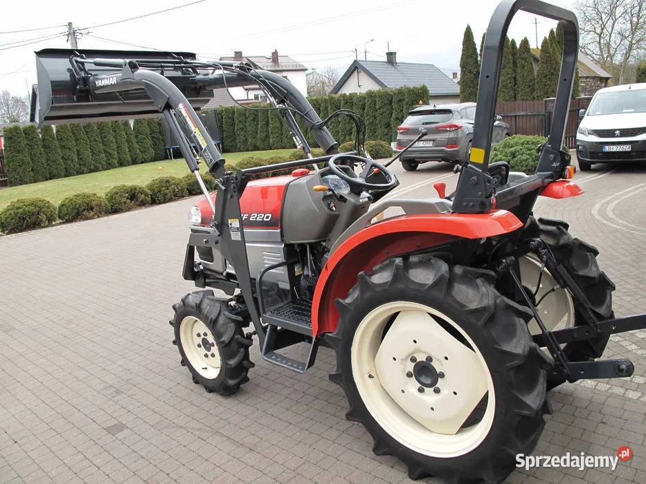 Mini Traktorek Yanmar EF220 22 4X4 Wspomaganie lubelskie Międzyrzec Podlaski