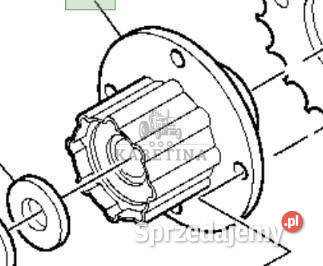 John Deere 9780CTS 9780 CTS Sprzęgło Poślizgowe Pozostałe Jastrzębniki
