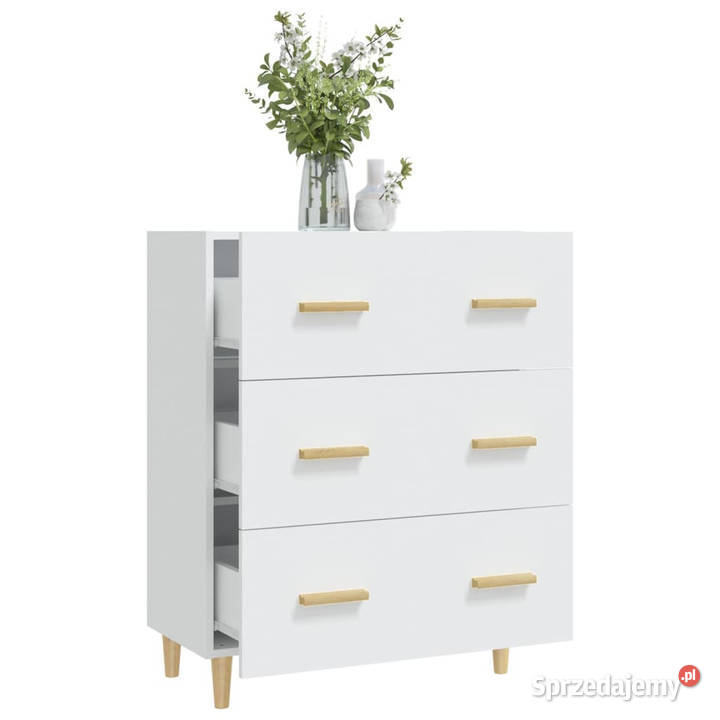 Komoda biała 70x34x90 materiał drewnopochodny Komody Warszawa