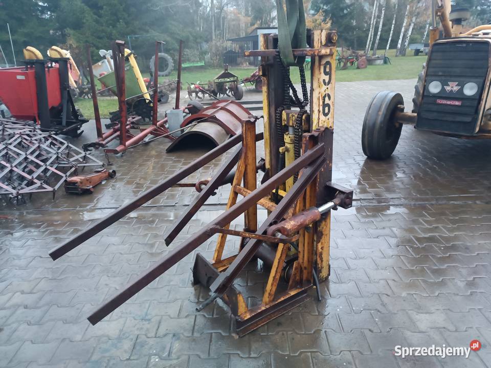 maszt do ciagnika wozek widlowy z regulacja Grybów