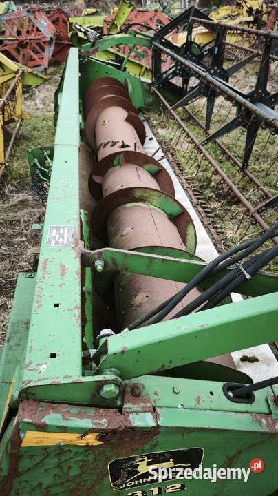 Heder John Deere typ 316 480m Modliborzyce sprzedam