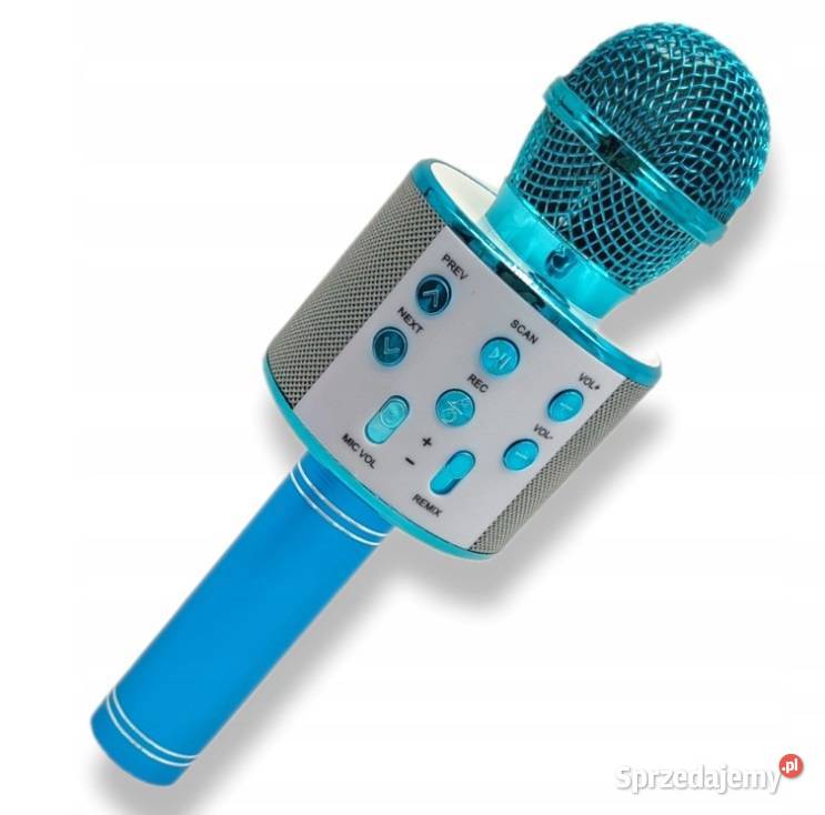 MIKROFON KARAOKE DZIECI BEZPRZEWODOWY GŁOŚNIK 3 lata+ Warszawa