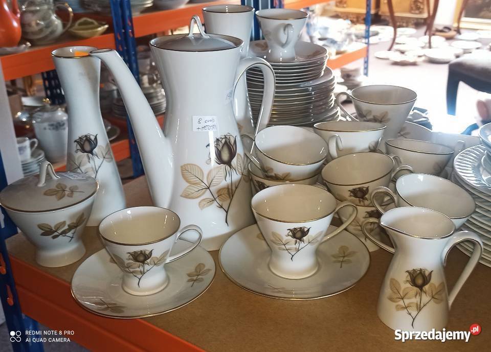 Filiżanka Seria Schattenrose Rosenthal Model Gdańsk