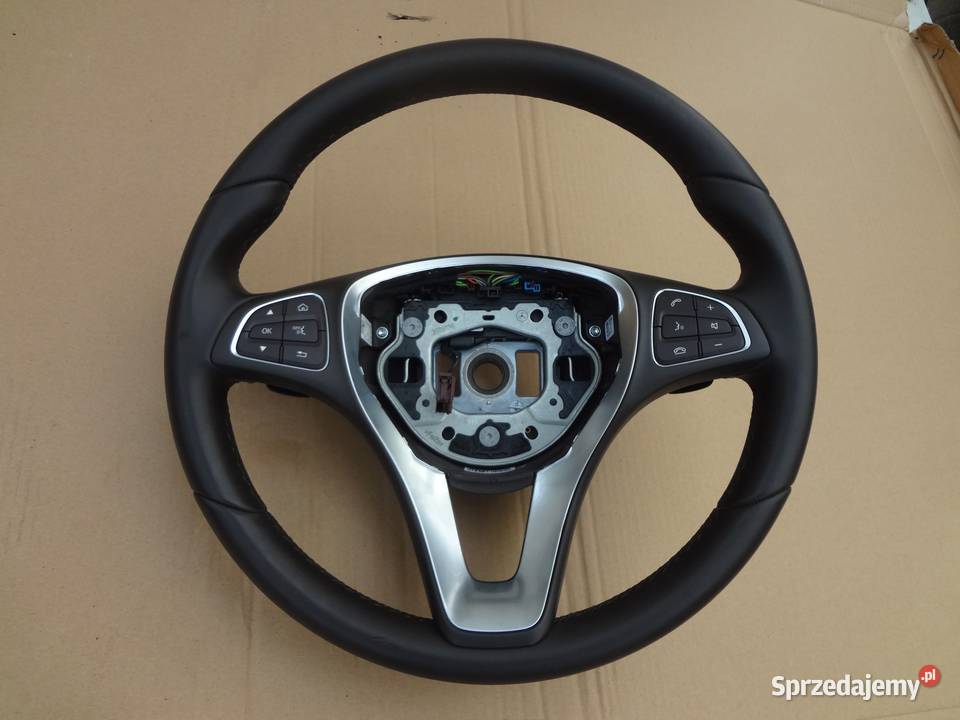 MERCEDES CKLASA 205 KIEROWNICA AMG ŁOPATKI BRĄZ Gorzów Wielkopolski