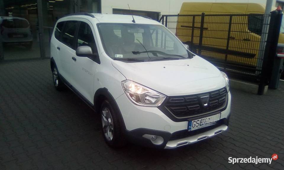 Dacia Lodgy 15 dci stepway 2022 1 właściciel 7 elektryczne szyby Słupsk