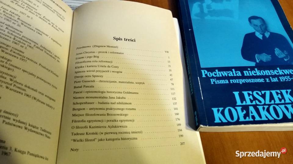 Pochwała niekonsekwencji 13 pisma rozproszone ISBN 0907587461 Książki i Podręczniki Gdańsk