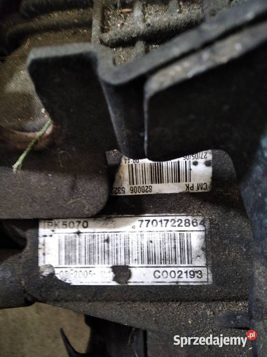 RENAULT MASTER II 25 DCI SKRZYNIA BIEGÓW PK5 Raniżów