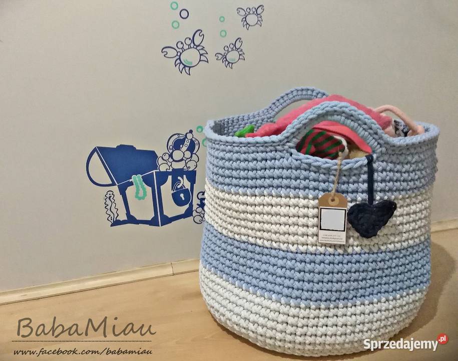 Kosz bawełniany na zabawki i inne akcesoria Bydgoszcz