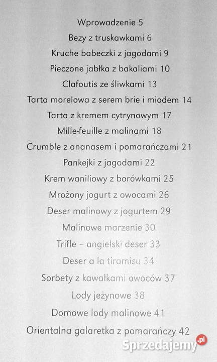 Desery Lekko i zdrowo Marta DobrowolskaKierył Chełm