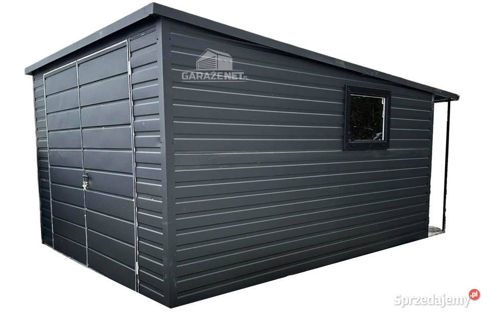 GARAŻ BLASZANY 3m x 5m WIATA 05X3 BRAMA Łapanów